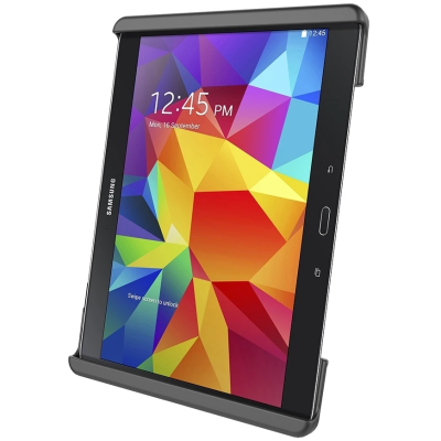 Tab-Lock (abschließbar) Universal Halteschale für bis zu 10.5 Zoll Tablets - AMPS-Aufnahme, Schrauben-Set