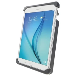Tab-Lock (abschließbar) Universal Halteschale für bis zu 8 Zoll Tablets inkl. Samsung Tab A 8.0 (ohne Schutzhüllen)