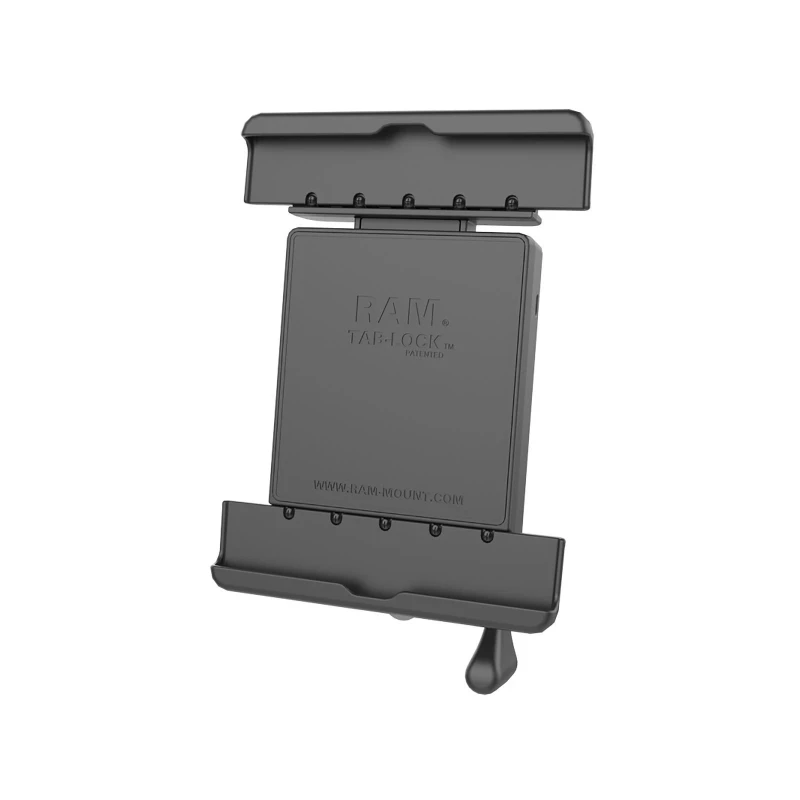 Tab-Lock (lockable) Universal cradle for up to 9.7 inch tablets - AMPS mount, screw set