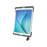 Tab-Lock (lockable) Universal cradle for up to 9.7 inch tablets - AMPS mount, screw set