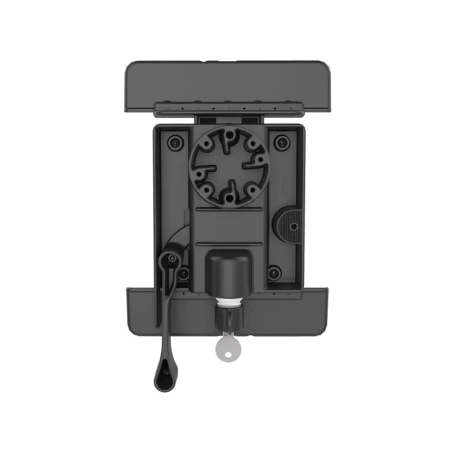 Tab-Lock (lockable) Universal cradle for up to 9.7 inch tablets - AMPS mount, screw set