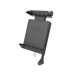 Tab-Lock (abschließbar) Universal Halteschale für 7-8 Zoll Tablets (in Schutzhüllen) - AMPS-Aufnahme, Schrauben-Set