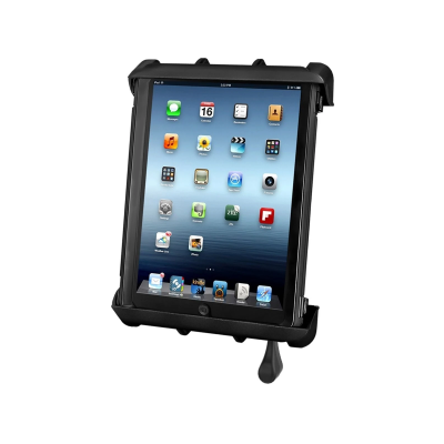 Tab-Lock (abschließbar) Universal Halteschale für bis zu 10" Zoll Tablets inkl. Apple iPad Pro 9.7 (mit/ohne Schutzhüllen)