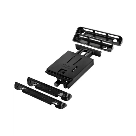 Tab-Lock (abschließbar) Universal Halteschale für bis zu 10 Zoll Tablets - AMPS-Aufnahme, Schrauben-Set