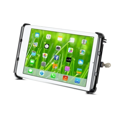 Tab-Lock (abschließbar) Universal Halteschale für bis zu 10 Zoll Tablets - AMPS-Aufnahme, Schrauben-Set