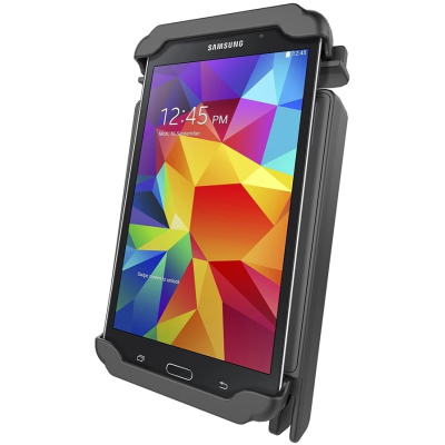 Tab-Lock (abschließbar) Universal Halteschale für bis zu 7 Zoll Tablets - AMPS-Aufnahme, Schrauben-Set