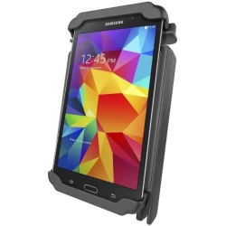 Tab-Lock (abschließbar) Universal Halteschale für bis zu 7 Zoll Tablets - AMPS-Aufnahme, Schrauben-Set