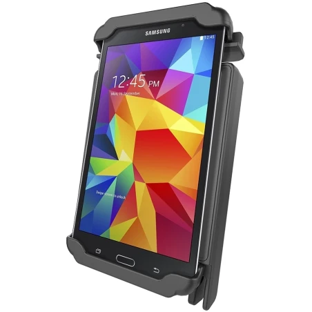 Tab-Lock (abschließbar) Universal Halteschale für bis zu 7 Zoll Tablets - AMPS-Aufnahme, Schrauben-Set