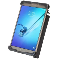 Tab-Lock (abschließbar) Universal Halteschale für bis zu 8 Zoll Tablets - AMPS-Aufnahme, Schrauben-Set