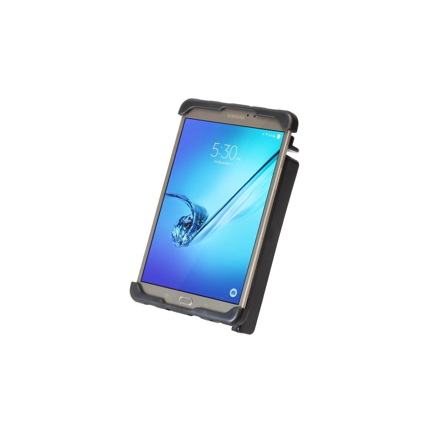 Tab-Lock (abschließbar) Universal Halteschale für bis zu 8 Zoll Tablets - AMPS-Aufnahme, Schrauben-Set