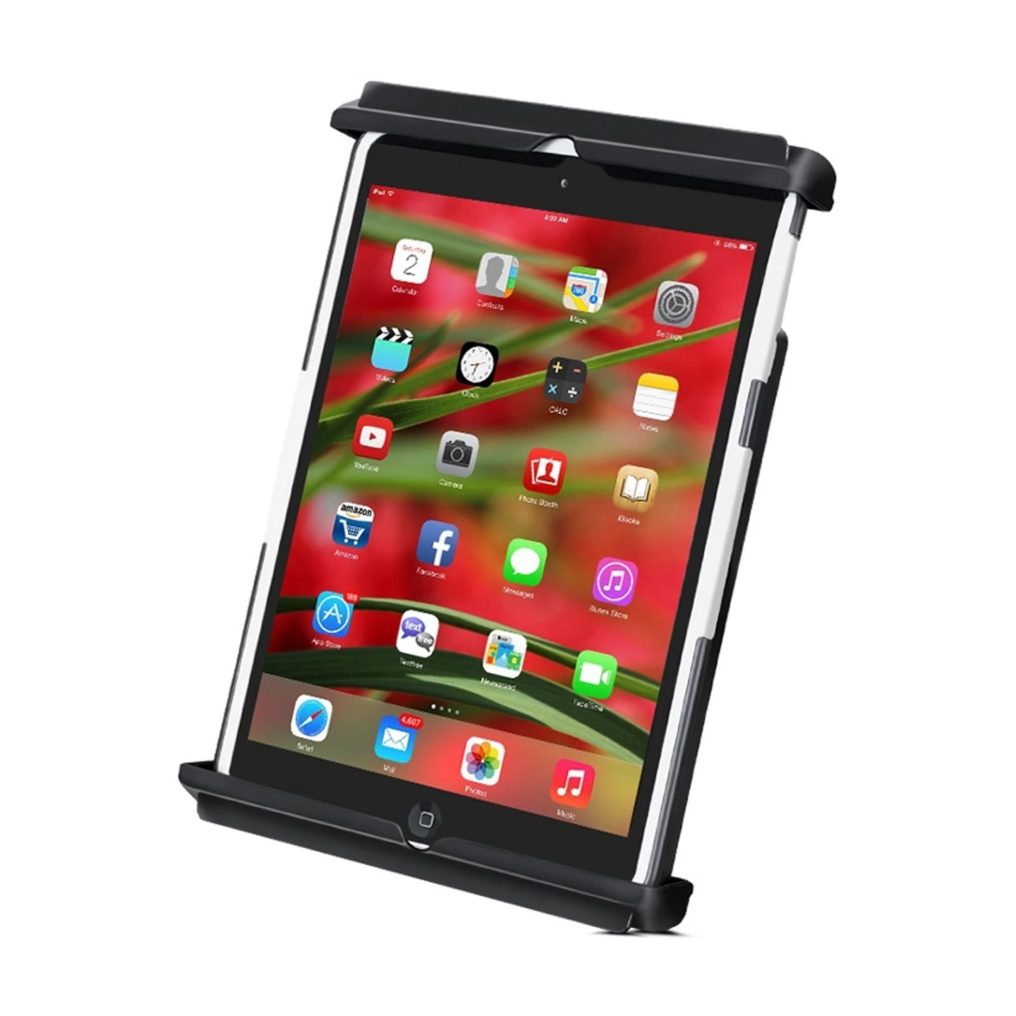 Tab-Tite Universal Halteschale für Tablets bis zu 8 Zoll (mit/ohne Schutzhüllen) - AMPS-Aufnahme, Schrauben-Set