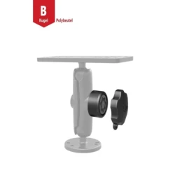 Pin-Lock Sicherung (sortiert) für  Verbindungsarme - 1/4"-20 Innengewinde, Pin-Lock Adapter zum Öffnen/Schließen