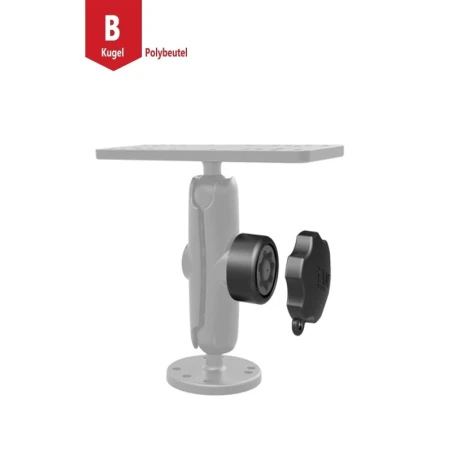 Pin-Lock Sicherung (sortiert) für  Verbindungsarme - 1/4"-20 Innengewinde, Pin-Lock Adapter zum Öffnen/Schließen