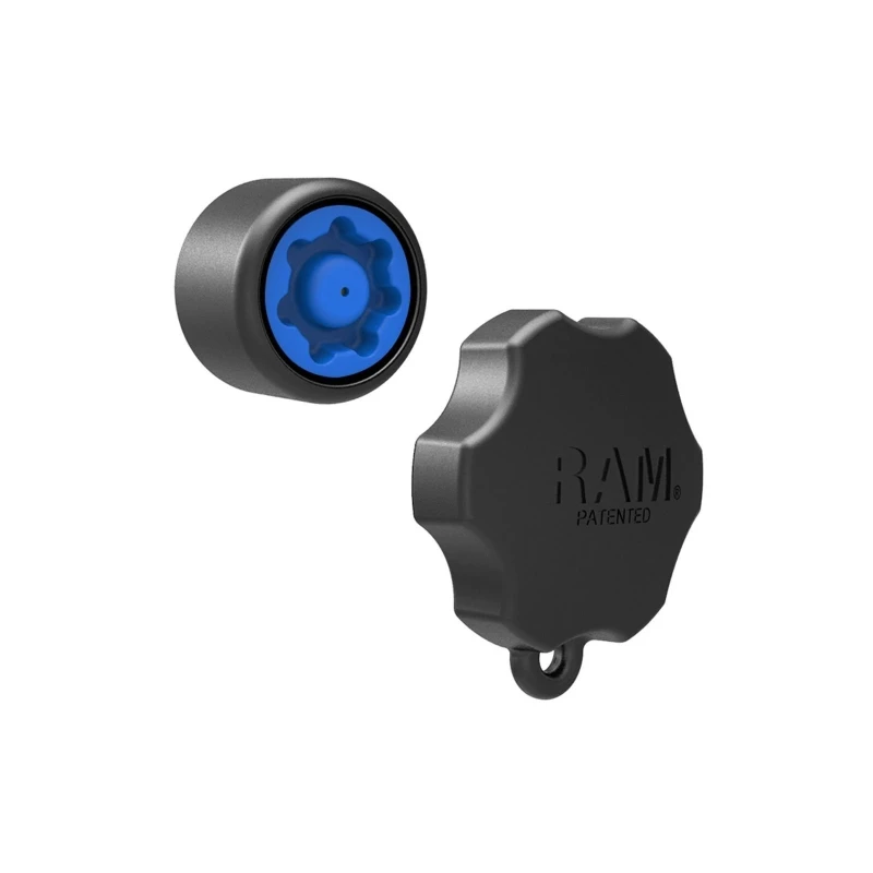 Pin-Lock Sicherung (sortiert) für  Verbindungsarme - 1/4"-20 Innengewinde, Pin-Lock Adapter zum Öffnen/Schließen