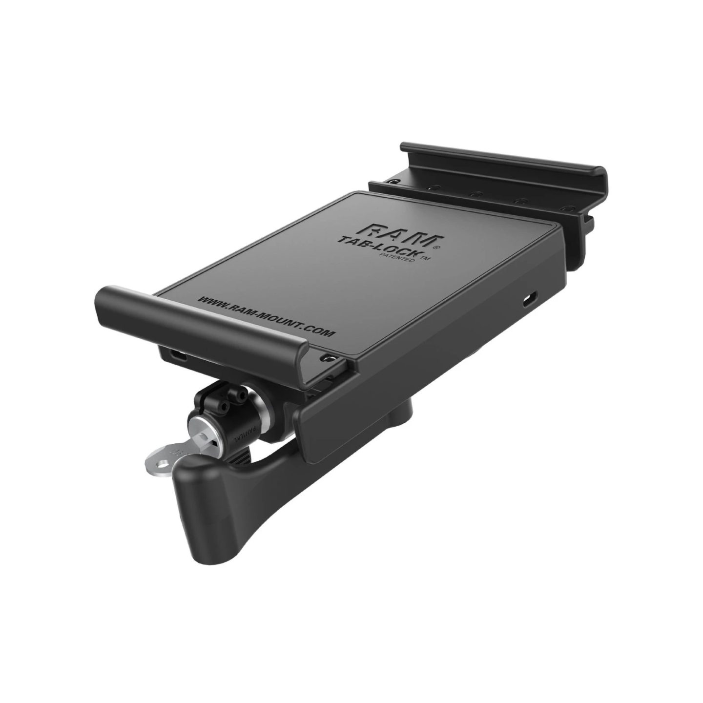 Tab-Lock (abschließbar) Universal Halteschale für GDS-Tastatur - AMPS-Aufnahme, Schrauben-Set