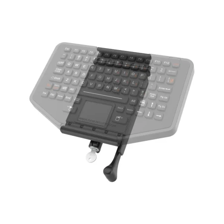 Tab-Lock (abschließbar) Universal Halteschale für GDS-Tastatur - AMPS-Aufnahme, Schrauben-Set