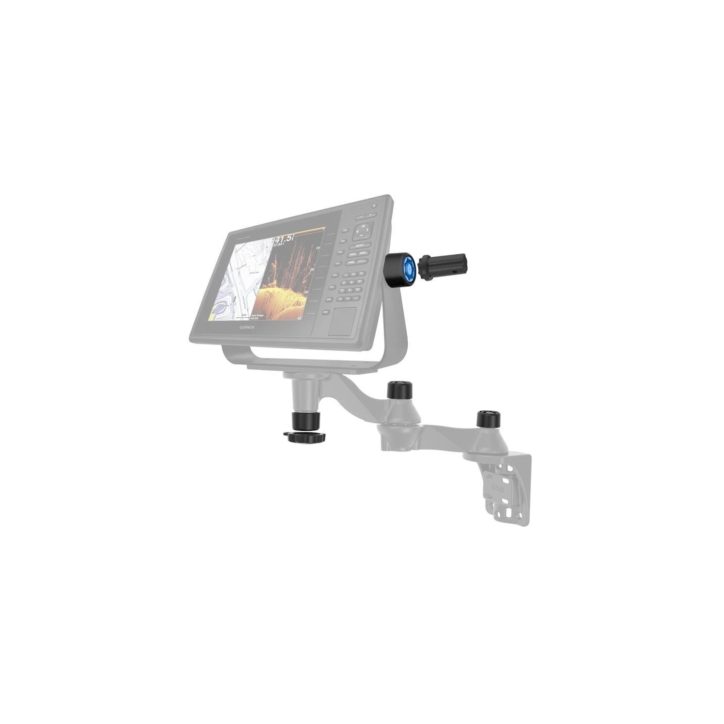 Pin-Lock Set Schwenkarm u. Gimbal Haltebügel - 3x Schwenkarm / 1x Gimbal-Bügel, inkl. Adapter zum Öffnen/Schließen