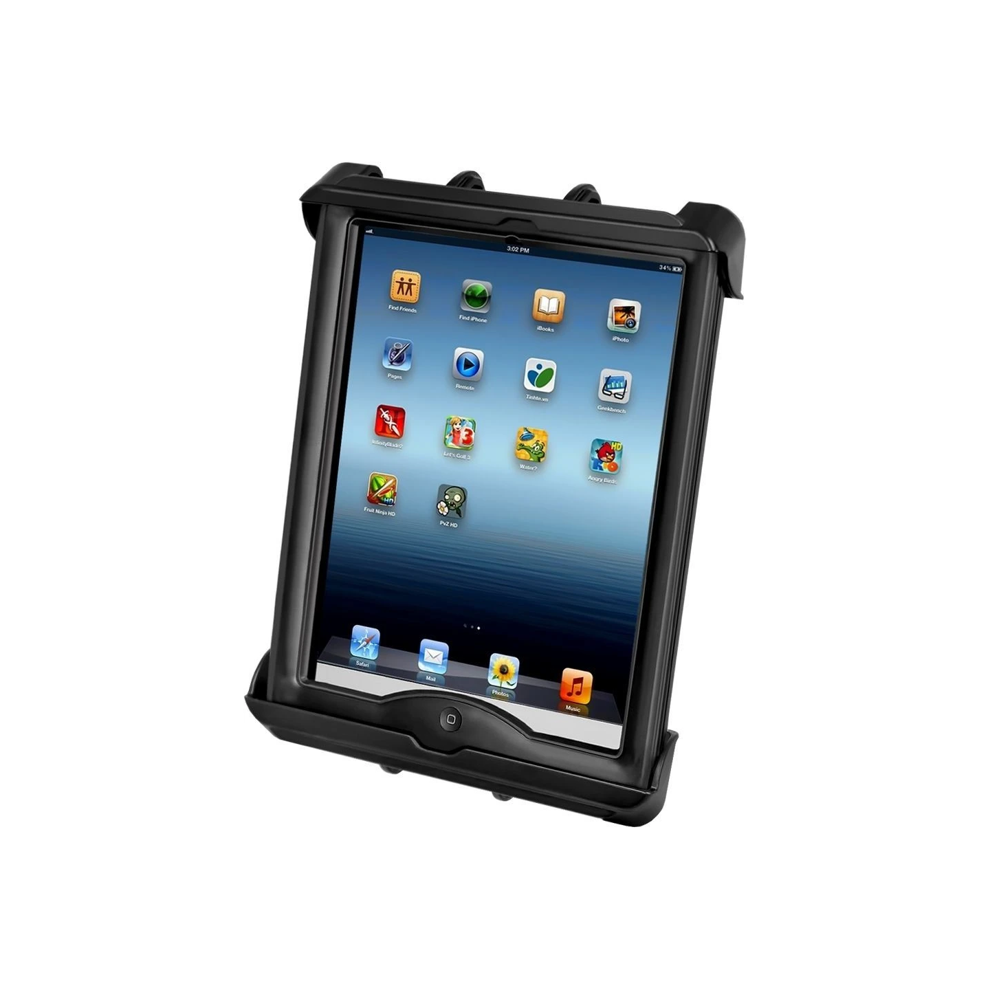 Tab-Tite Universal Halteschale für Tablets bis zu 11 Zoll - AMPS-Aufnahme, Schrauben-Set