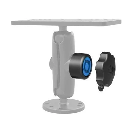Pin-Lock Sicherung und Adapter (4-Pin) - für  Verbindungsarme, 1/4"-20 Innengewinde