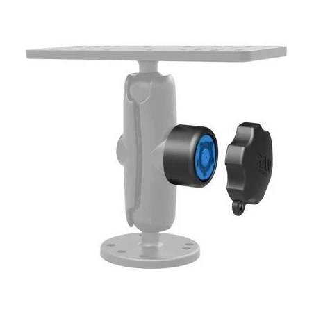 Pin-Lock Sicherung und Adapter (5-Pin) - für  Verbindungsarme, 1/4"-20 Innengewinde