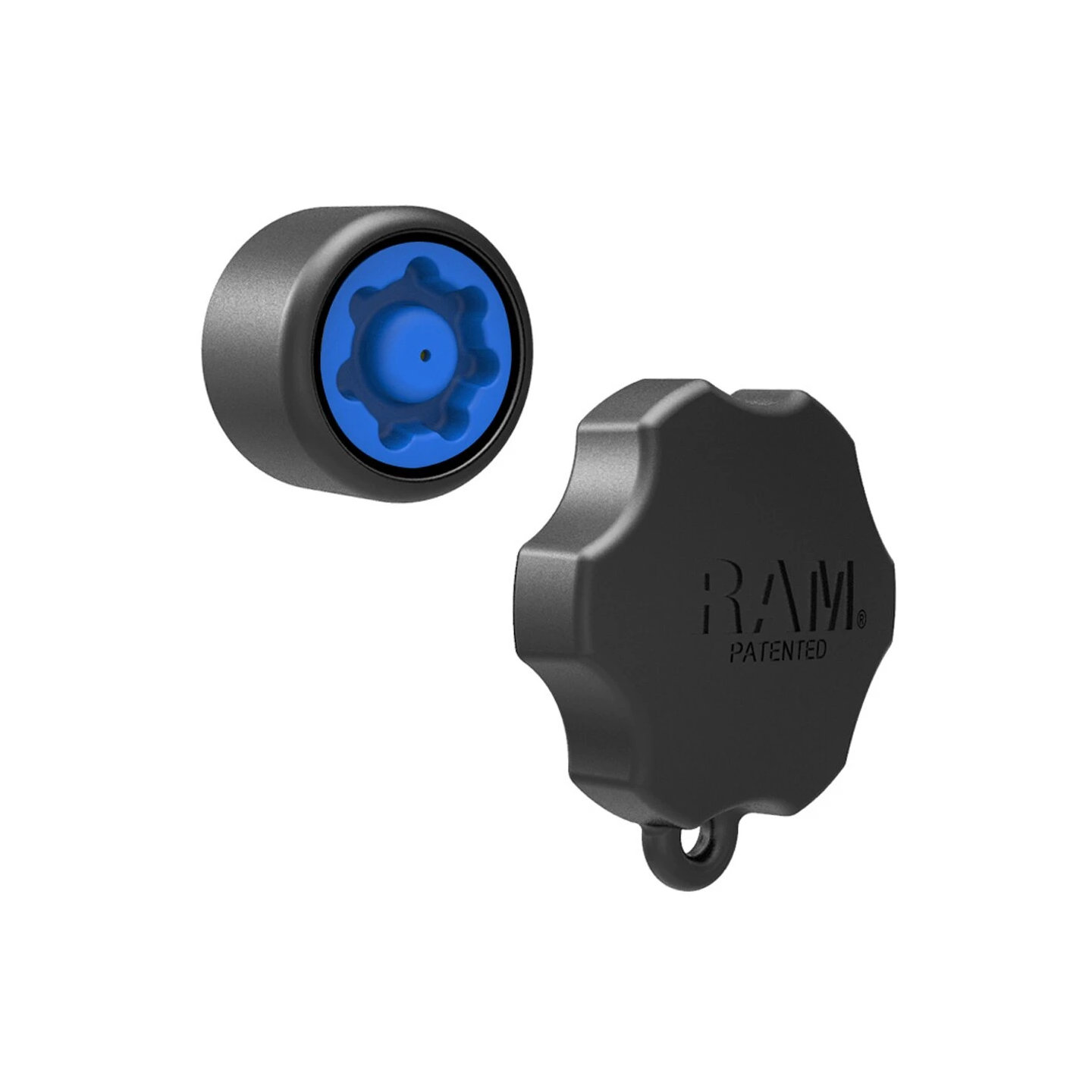 Pin-Lock Sicherung und Adapter (5-Pin) - für  Verbindungsarme, 1/4"-20 Innengewinde
