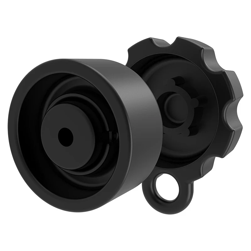 Pin-Lock Sicherung und Adapter (5-Pin) - für  Verbindungsarme, 1/4"-20 Innengewinde