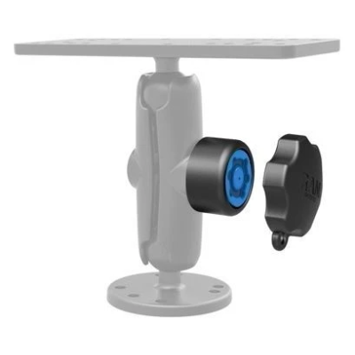 Pin-Lock Sicherung und Adapter (6-Pin) - für  Verbindungsarme, 1/4"-20 Innengewinde