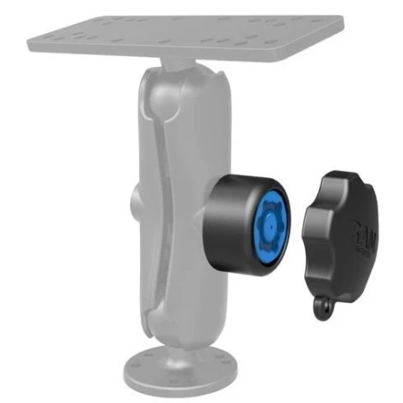 Pin-Lock Sicherung und Adapter (6-Pin) - für  Verbindungsarme, 5/16"-18 Innengewinde