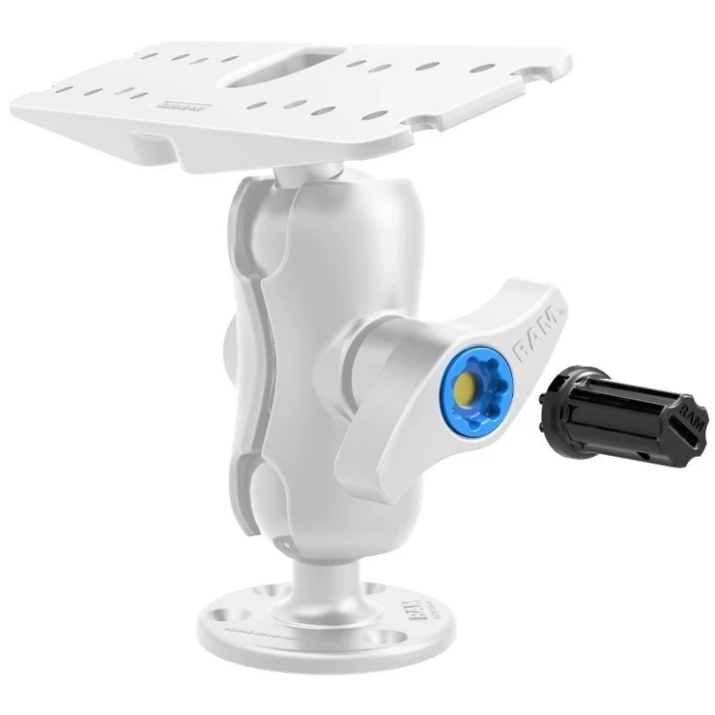 Pin-Lock Inlet für D-/E-Kugel Verbindungsarme - 1/2"-20 Innengewinde, Pin-Lock Adapter zum Öffnen/Schließen