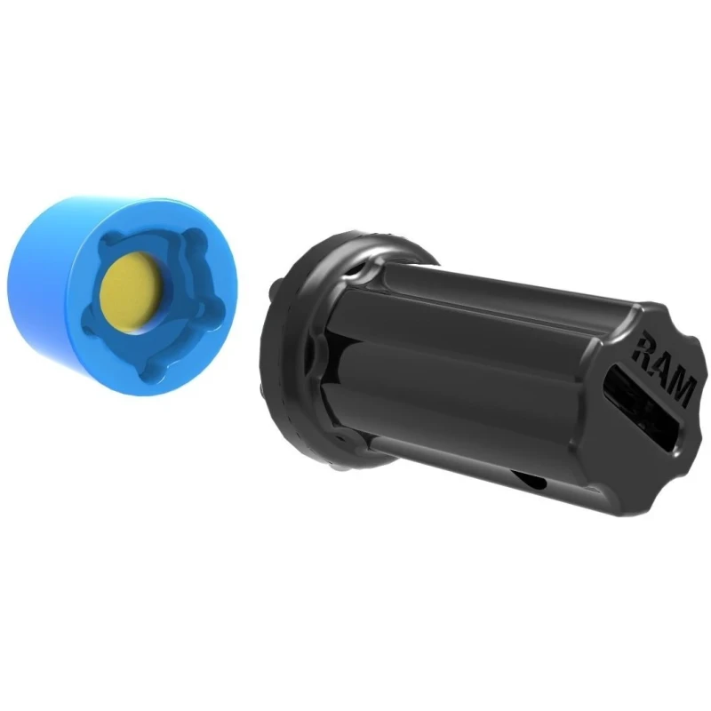 Pin-Lock Inlet und Adapter (5-Pin) - für D-/E-Kugel Verbindungsarme, 5/16"-18 Innengewinde