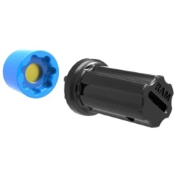 Pin-Lock Inlet und Adapter (7-Pin) - für D-/E-Kugel Verbindungsarme, 5/16"-18 Innengewinde