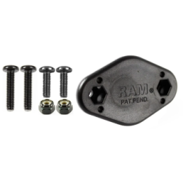 EZY-Mount Quick Release Adapter (male) - Diamond (trapezoid), composite material, screw set