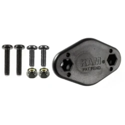 EZY-Mount Quick Release Adapter (männlich) - Diamond (Trapez), Verbundstoff, Schrauben-Set