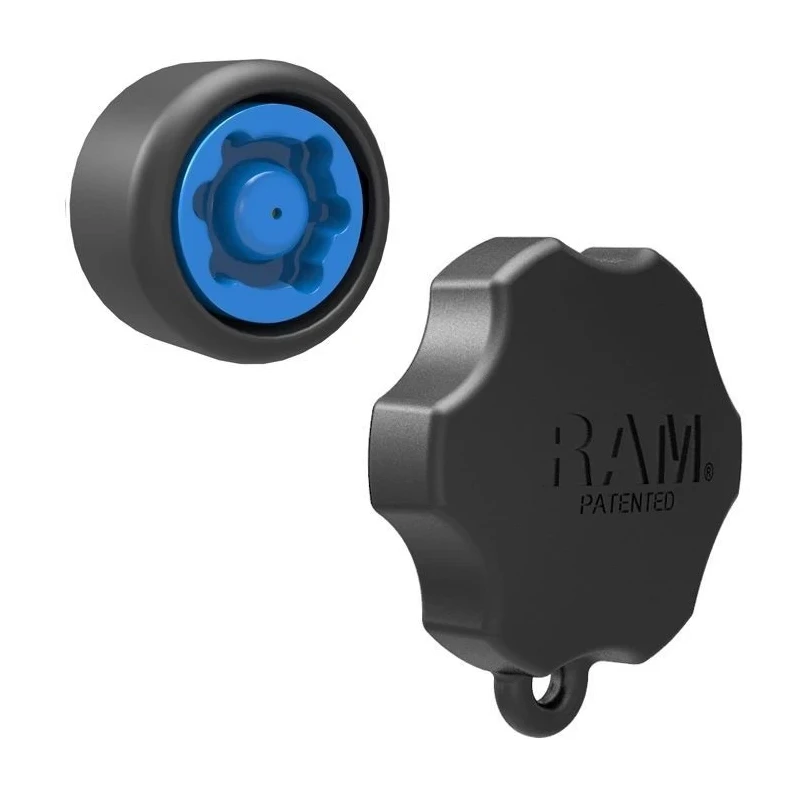 Pin-Lock Sicherung und Adapter (6-Pin) - für Schwenkarme, 3/8"-16 Innengewinde