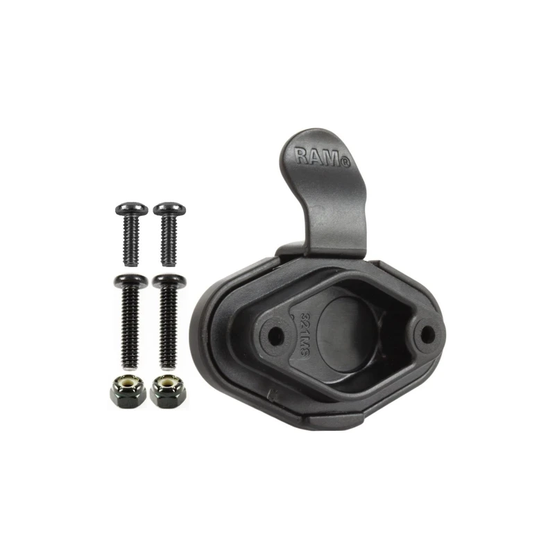 EZY-Mount Quick Release Adapter-Kit - Diamond (Trapez), Verbundstoff, Schrauben-Set