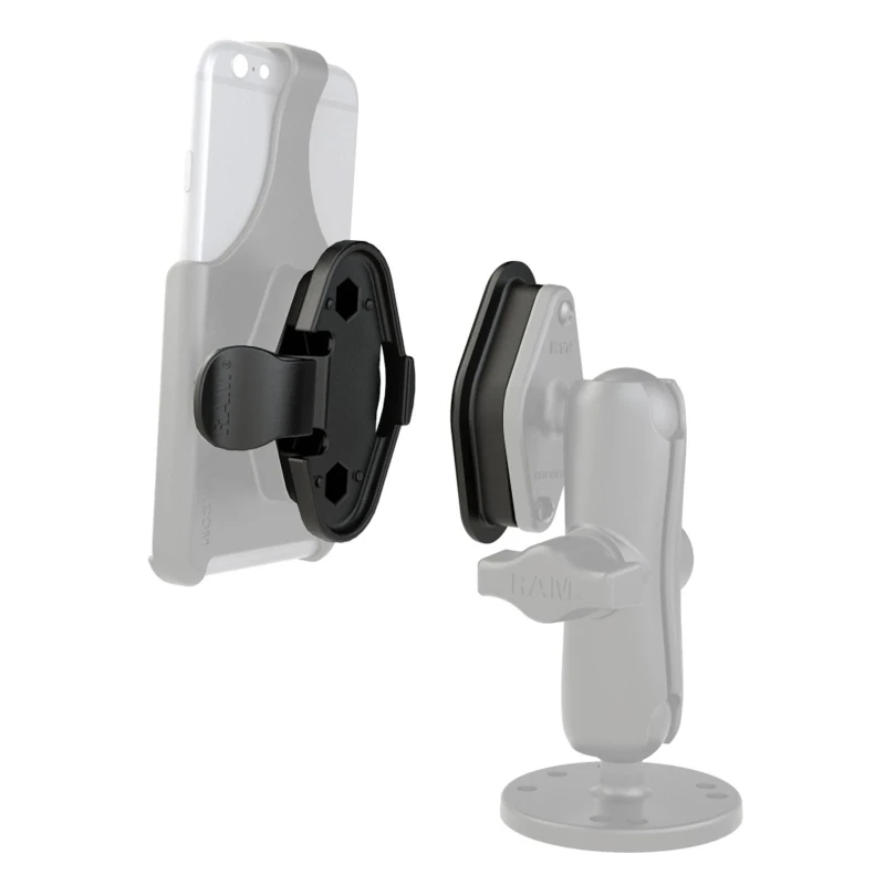 EZY-Mount Quick Release Adapter-Kit - Diamond (Trapez), Verbundstoff, Schrauben-Set