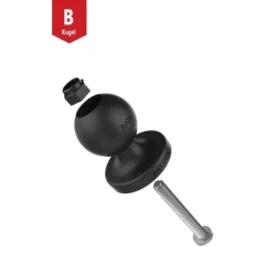 Pin-Lock  (1 Zoll) - für Torque Rohrschelle (38,1 - 50,8 mm Durchmesser)