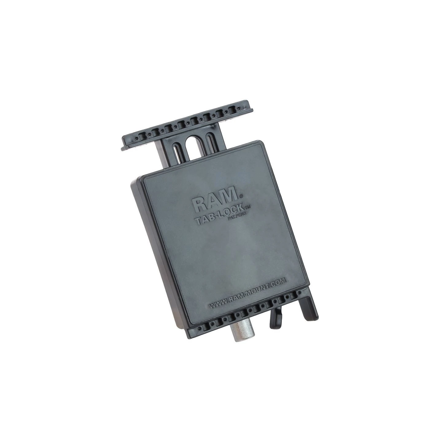 Tab-Lock base plate (lockable, without end caps) - AMPS mount, screw set