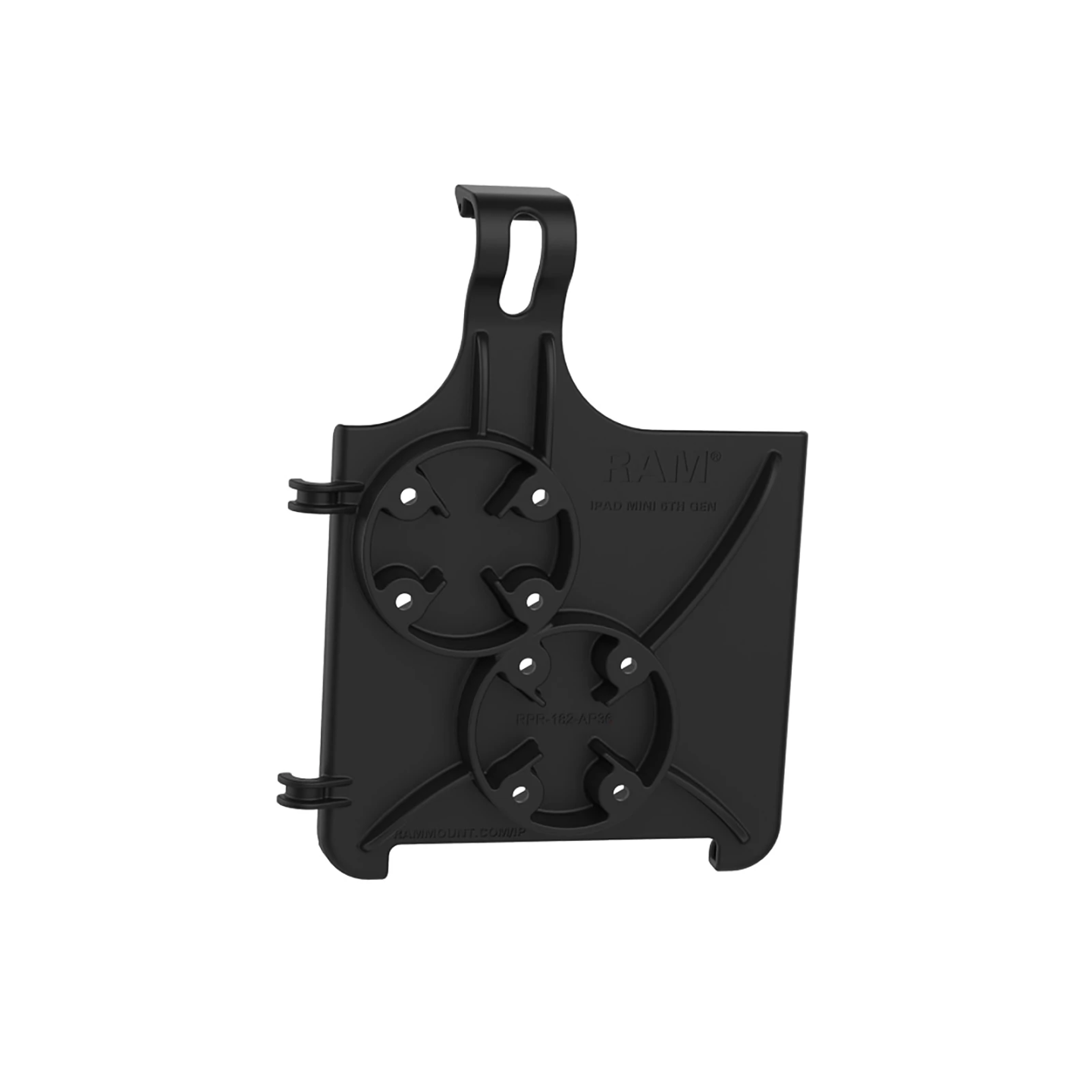 EZ-Roll'r Form-Fit cradle for Apple iPad Mini 6 & Mini (A17 Pro) - Without protective case
