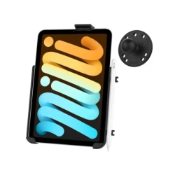 EZ-Roll'r Form-Fit Halteschale für Apple iPad Mini 6 & Mini (A17 Pro) - Ohne Schutzhülle - Inkl. runder Basiskugel ()