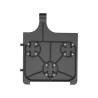 EZ-Roll'r Form-Fit cradle for Apple iPad Pro 12.9" (3rd & 4th Gen.) - Without protective case