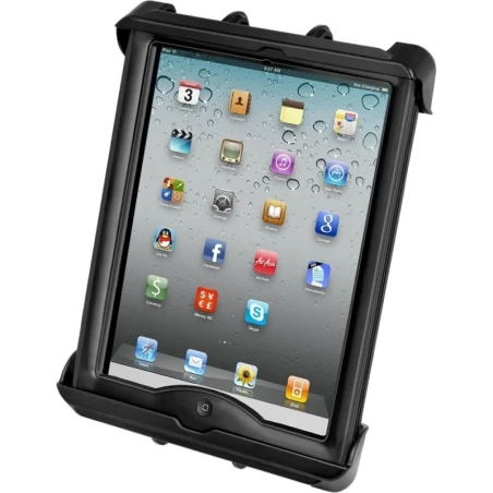 AM Mounts Tab-Lock (abschließbar) Universal Halteschale für Tablets bis zu 11 Zoll - AMPS-Aufnahme, Schrauben-Set
