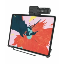 EZ-Roll'r Form-Fit Halteschale (Zahlenschloss) für Apple iPad Pro 12.9" (3. - 6. Gen.) - Ohne Schutzhülle