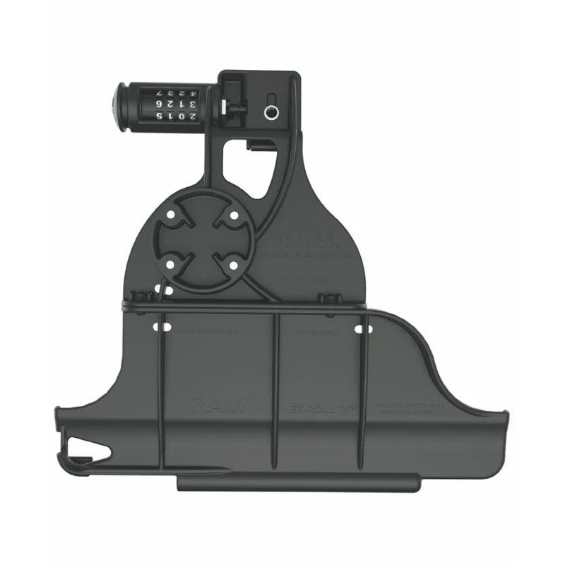 EZ-Roll'r Form-Fit Halteschale (Zahlenschloss) für Apple iPad Pro 12.9" (3. - 6. Gen.) - Ohne Schutzhülle