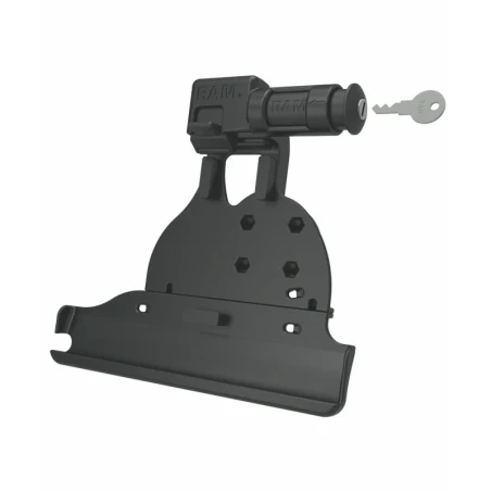 EZ-Roll'r Form-Fit Halteschale (Schlüsselverriegelung) für Apple iPad (5. & 6. Gen.), Air 1-2, Pro 9.7 - Ohne Schutzhülle