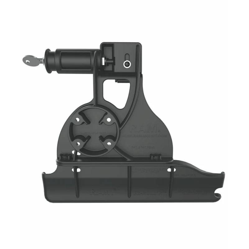EZ-Roll'r Form-Fit Halteschale (Schlüsselverriegelung) für Apple iPad (5. & 6. Gen.), Air 1-2, Pro 9.7 - Ohne Schutzhülle