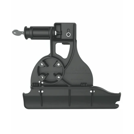 EZ-Roll'r Form-Fit Halteschale (Schlüsselverriegelung) für Apple iPad (5. & 6. Gen.), Air 1-2, Pro 9.7 - Ohne Schutzhülle