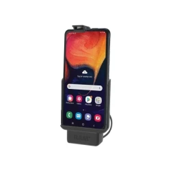 EZ-Roll'r Form-Fit Halteschale für Samsung Galaxy XCover Pro - Ohne Schutzhülle - USB-A-Anschluss