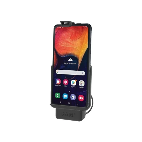 EZ-Roll'r Form-Fit Halteschale für Samsung Galaxy XCover Pro - Ohne Schutzhülle - USB-A-Anschluss