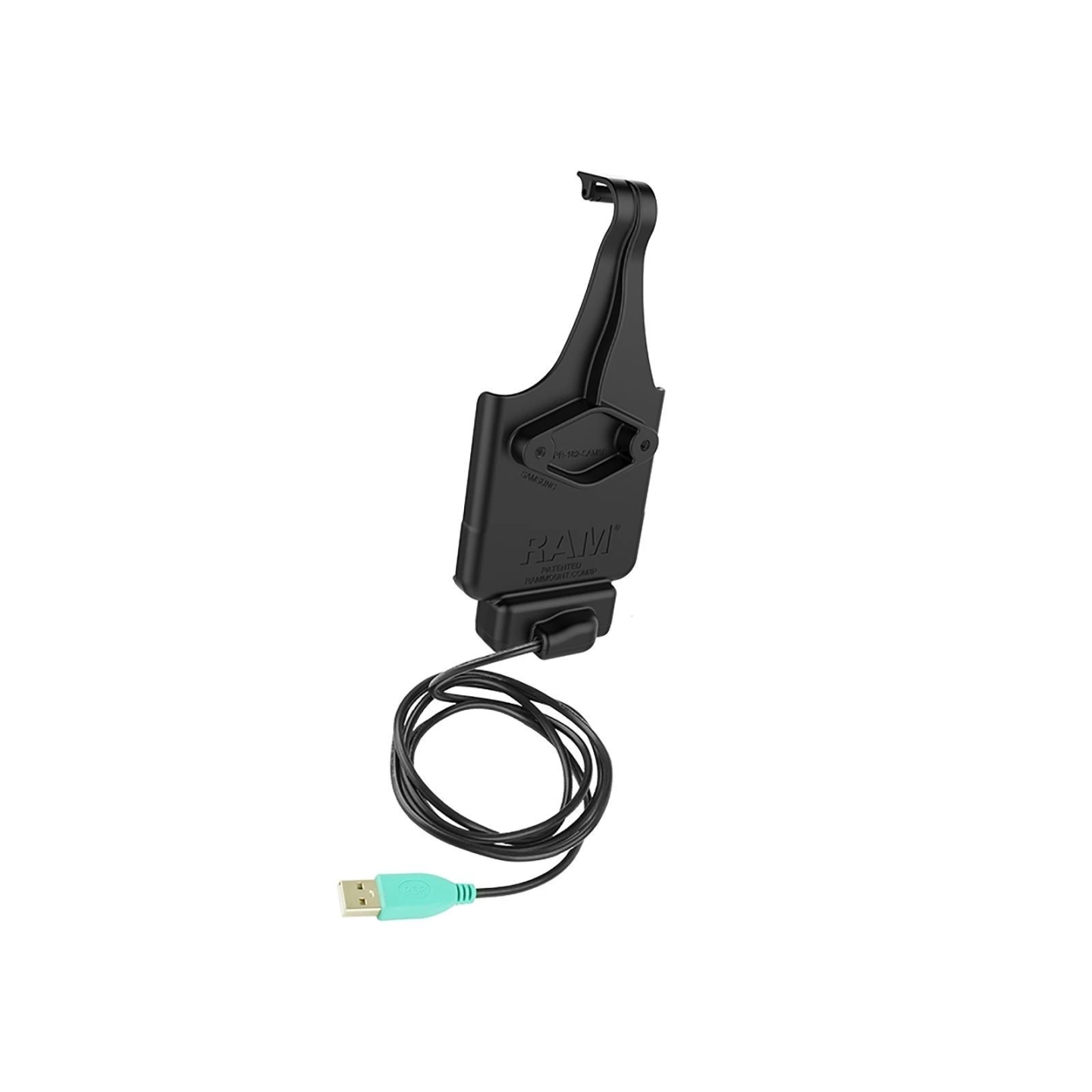 EZ-Roll'r Form-Fit cradle for Samsung Galaxy XCover Pro - Without protective cover - USB-A port